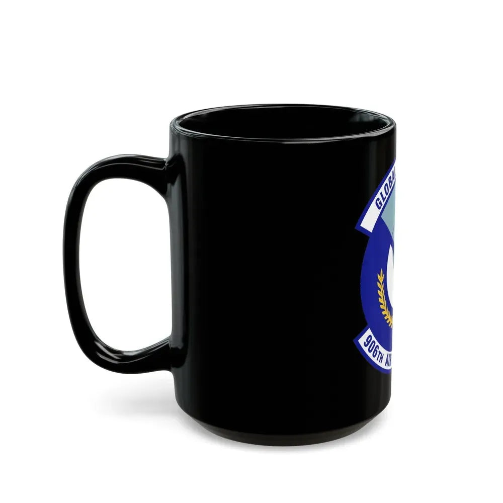 906th Air Refueling Squadron (U.S. Air Force) Black Coffee Mug - Go Mug Yourself
