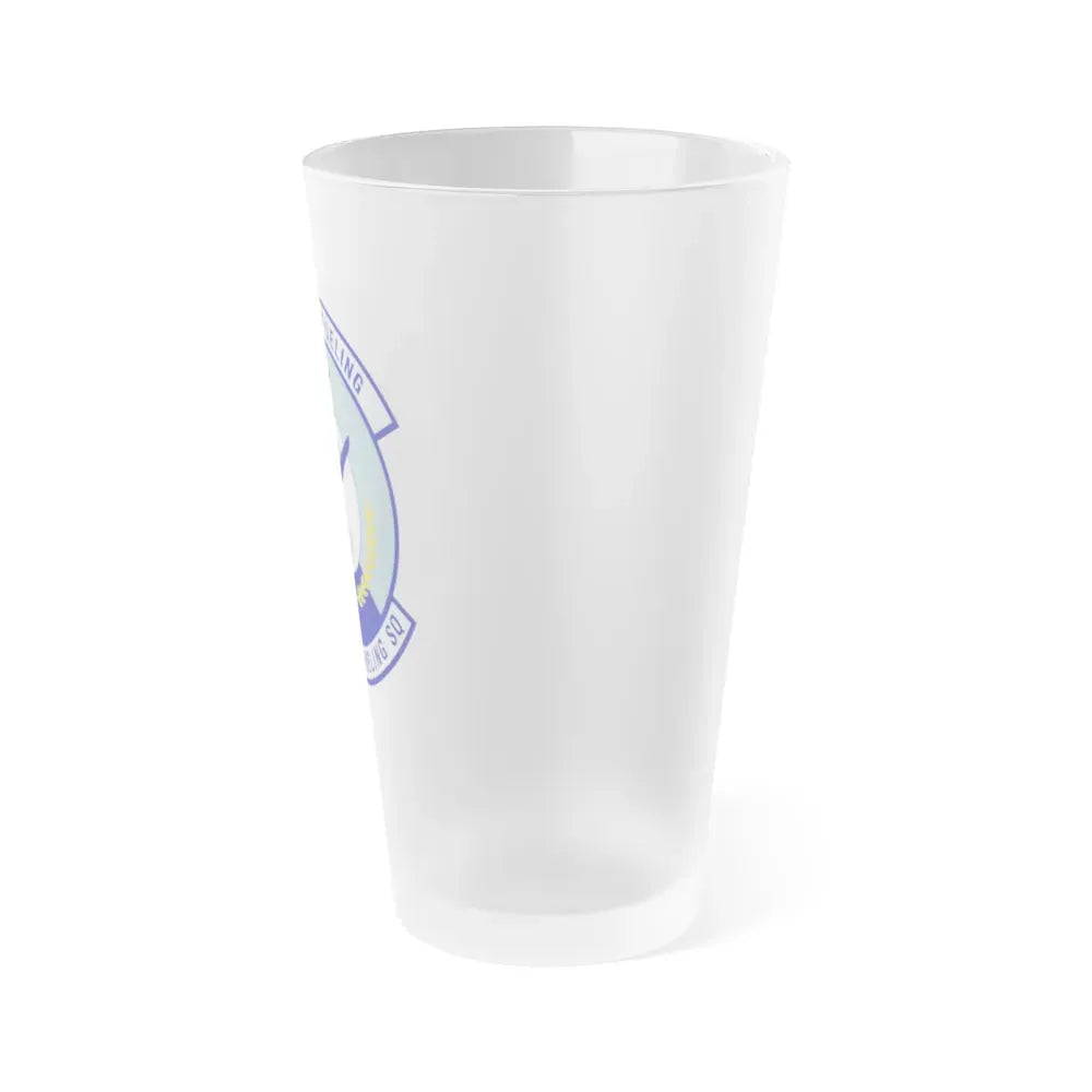 906th Air Refueling Squadron (U.S. Air Force) Frosted Pint Glass 16oz - Go Mug Yourself
