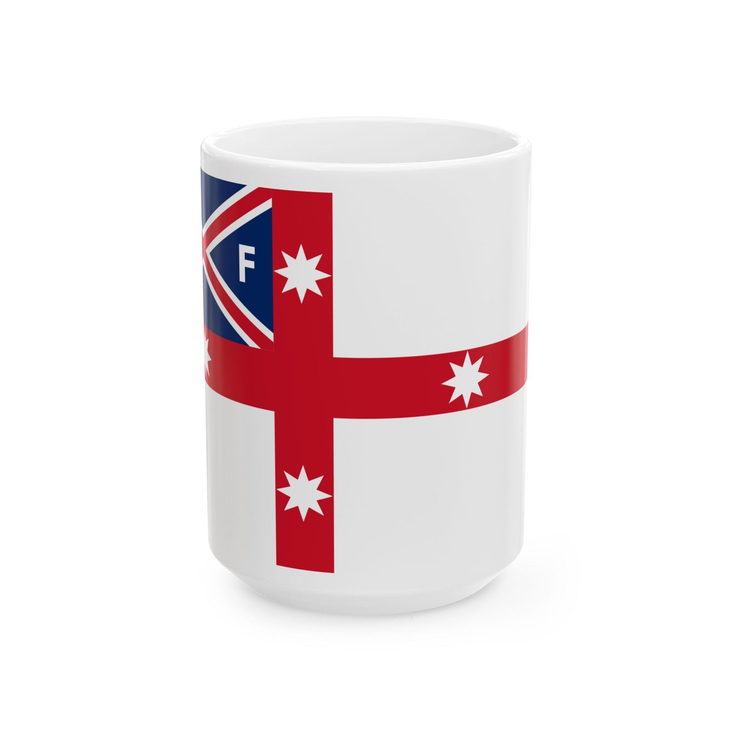 House flag of Sydney Ferries (Australia) White Coffee Mug