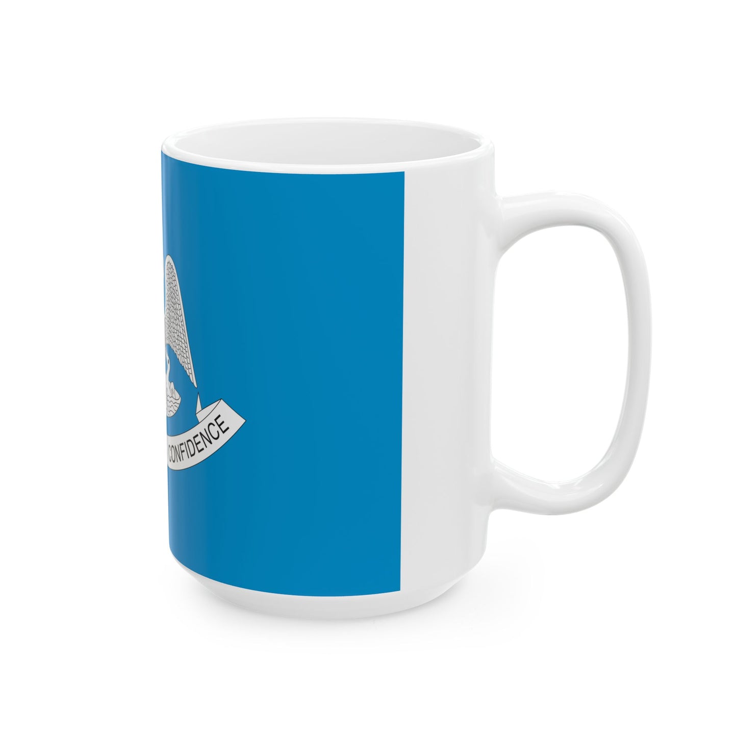 Louisiana Pelican Flag 1912 (United States) White Coffee Mug