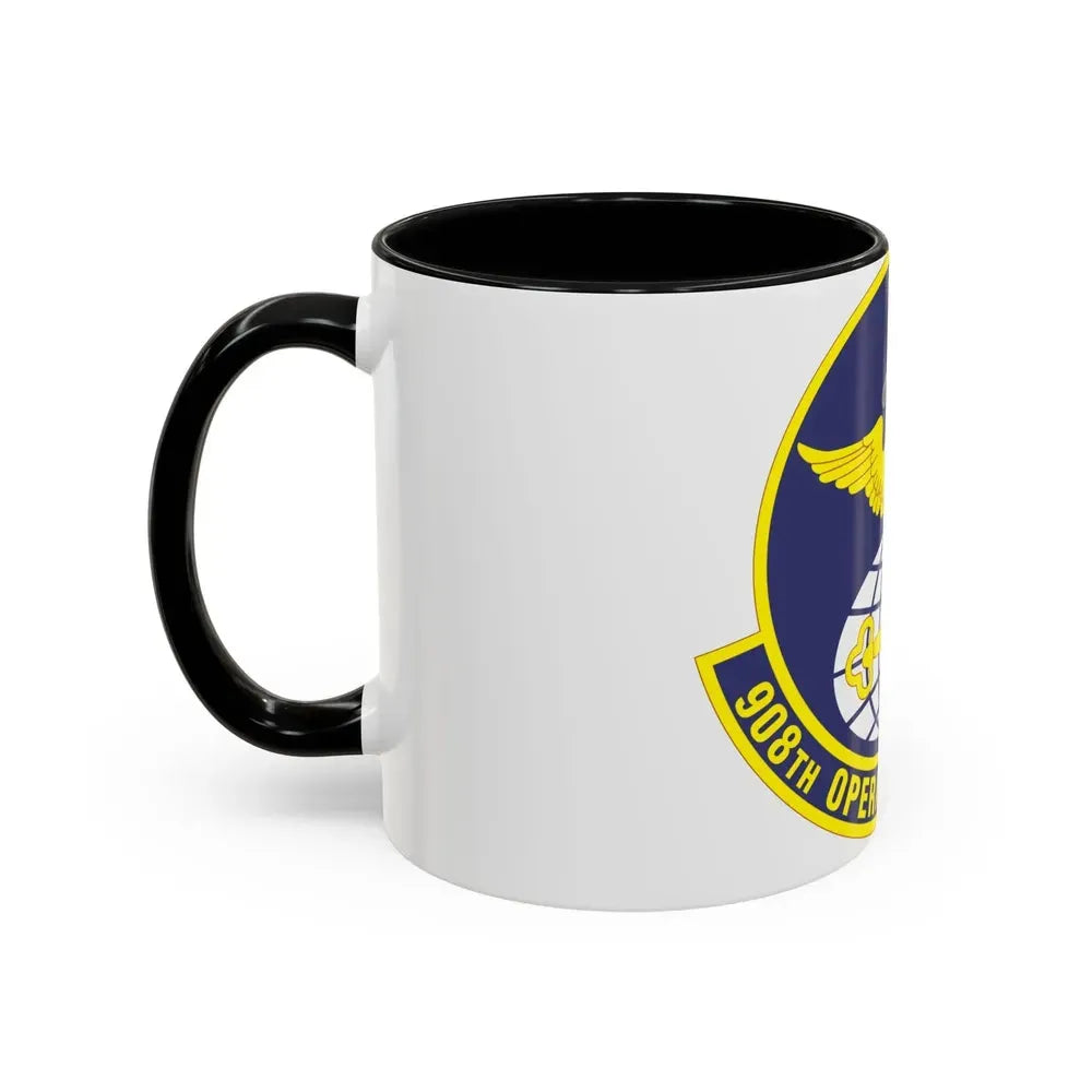 908th Operations Support Flight (U.S. Air Force) Accent Coffee Mug - Go Mug Yourself