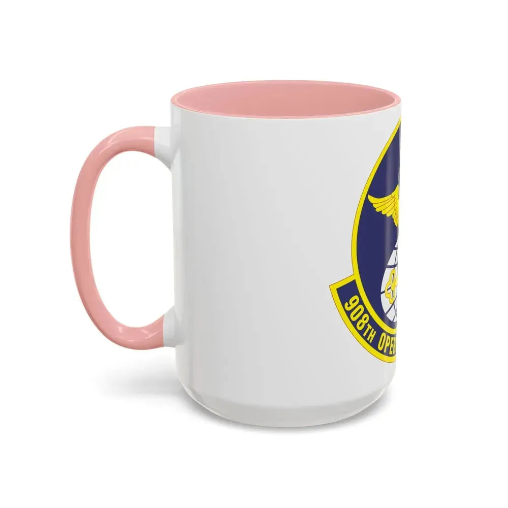 908th Operations Support Flight (U.S. Air Force) Accent Coffee Mug - Go Mug Yourself