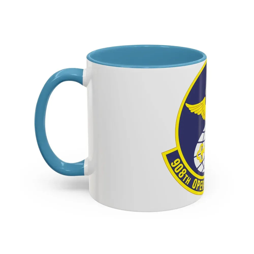 908th Operations Support Flight (U.S. Air Force) Accent Coffee Mug - Go Mug Yourself
