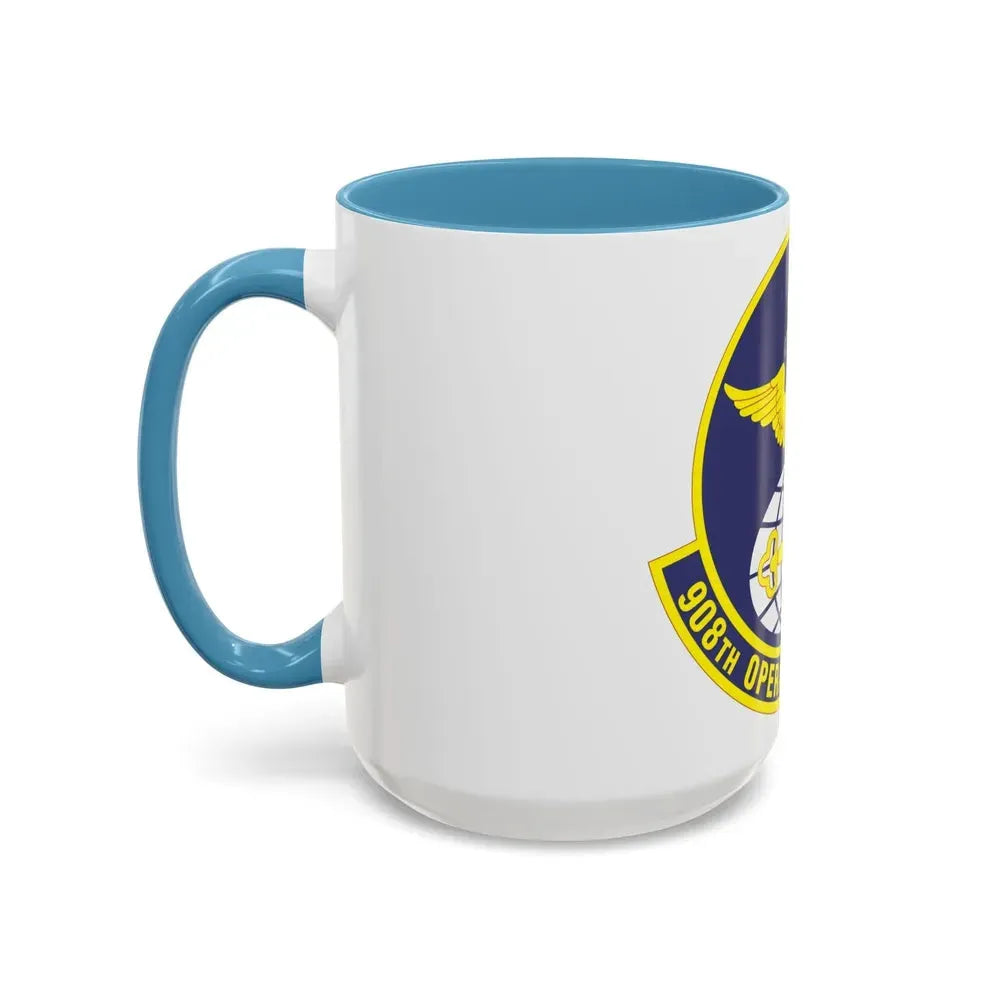 908th Operations Support Flight (U.S. Air Force) Accent Coffee Mug - Go Mug Yourself