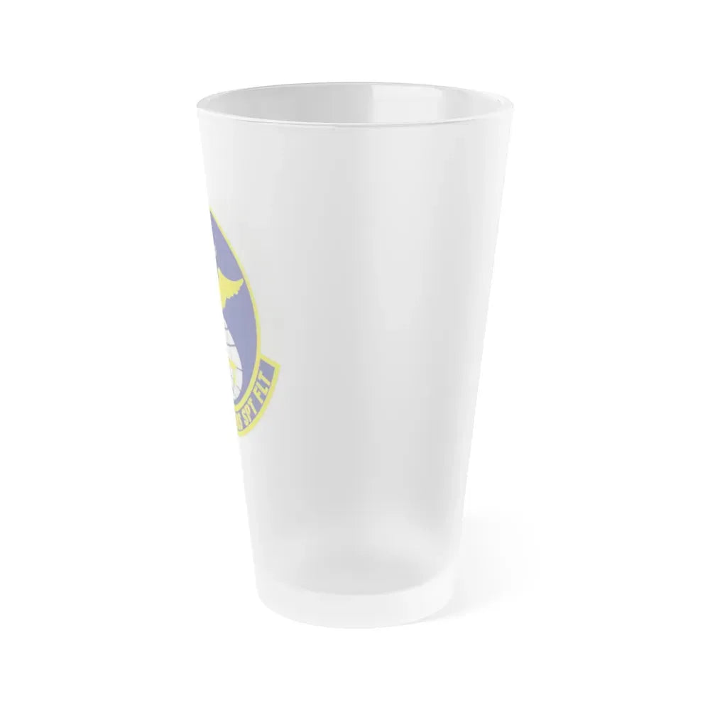 908th Operations Support Flight (U.S. Air Force) Frosted Pint Glass 16oz - Go Mug Yourself