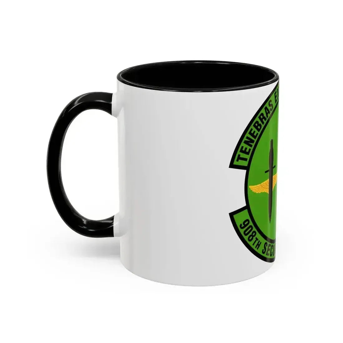 908th Security Forces Squadron (U.S. Air Force) Accent Coffee Mug - Go Mug Yourself