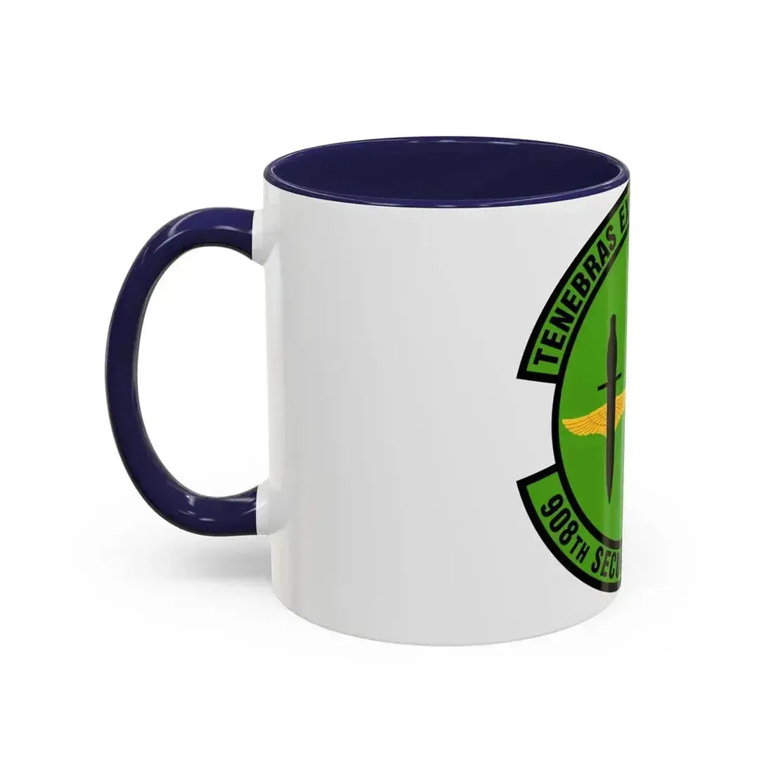 908th Security Forces Squadron (U.S. Air Force) Accent Coffee Mug - Go Mug Yourself