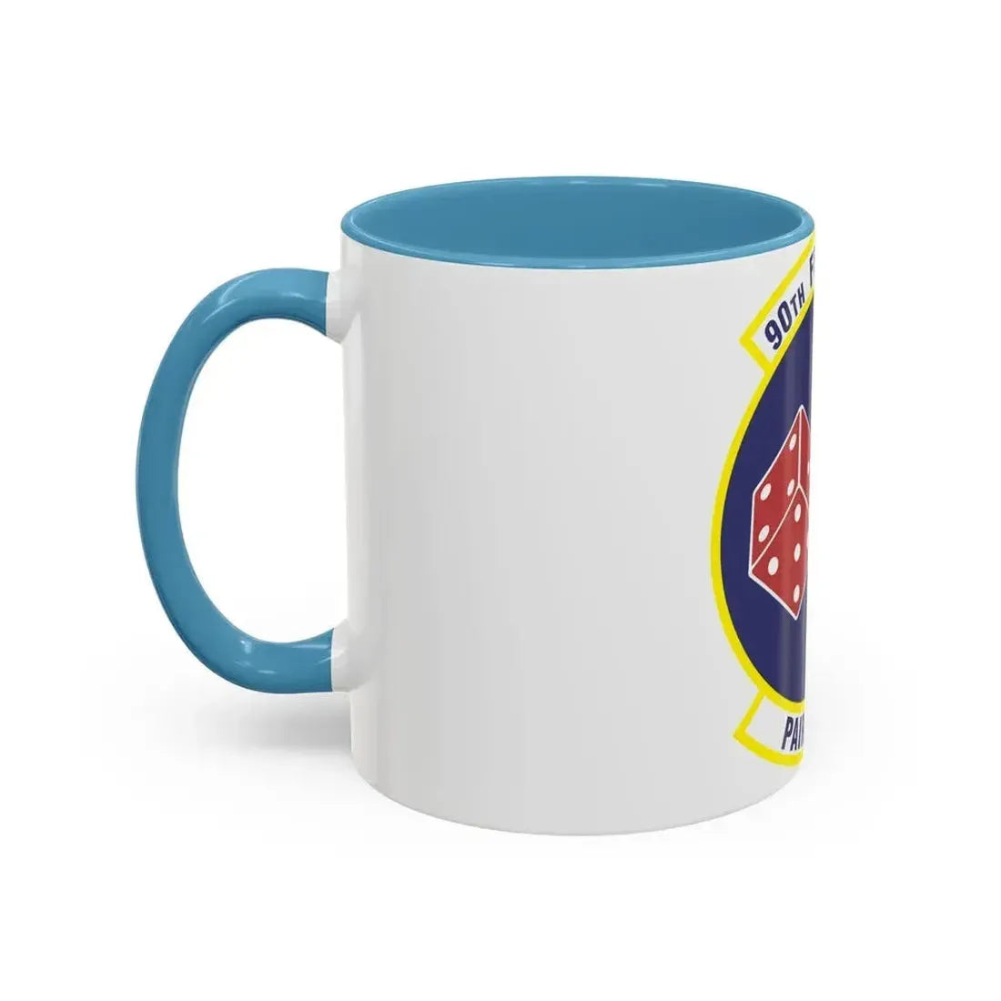 90th Fighter Squadron (U.S. Air Force) Accent Coffee Mug - Go Mug Yourself