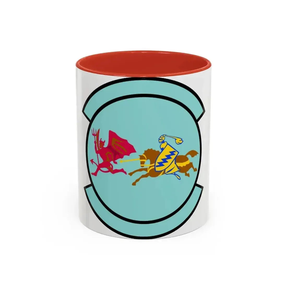 91 Air Refueling Squadron AMC (U.S. Air Force) Accent Coffee Mug 11oz Red - Go Mug Yourself