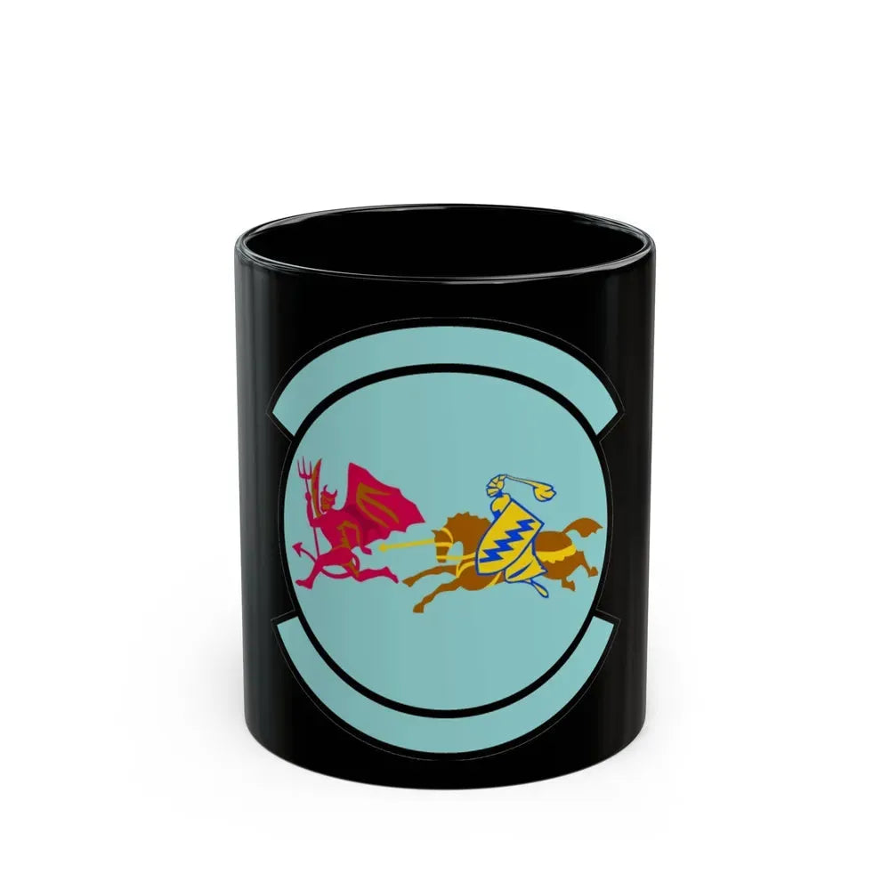 91 Air Refueling Squadron AMC (U.S. Air Force) Black Coffee Mug 11oz - Go Mug Yourself