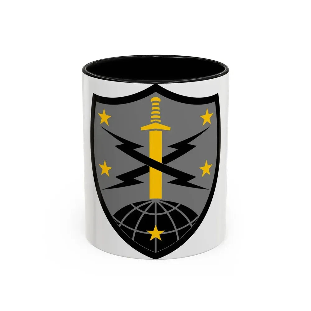 91 Cyber Brigade 2 (U.S. Army) Accent Coffee Mug 11oz Black - Go Mug Yourself