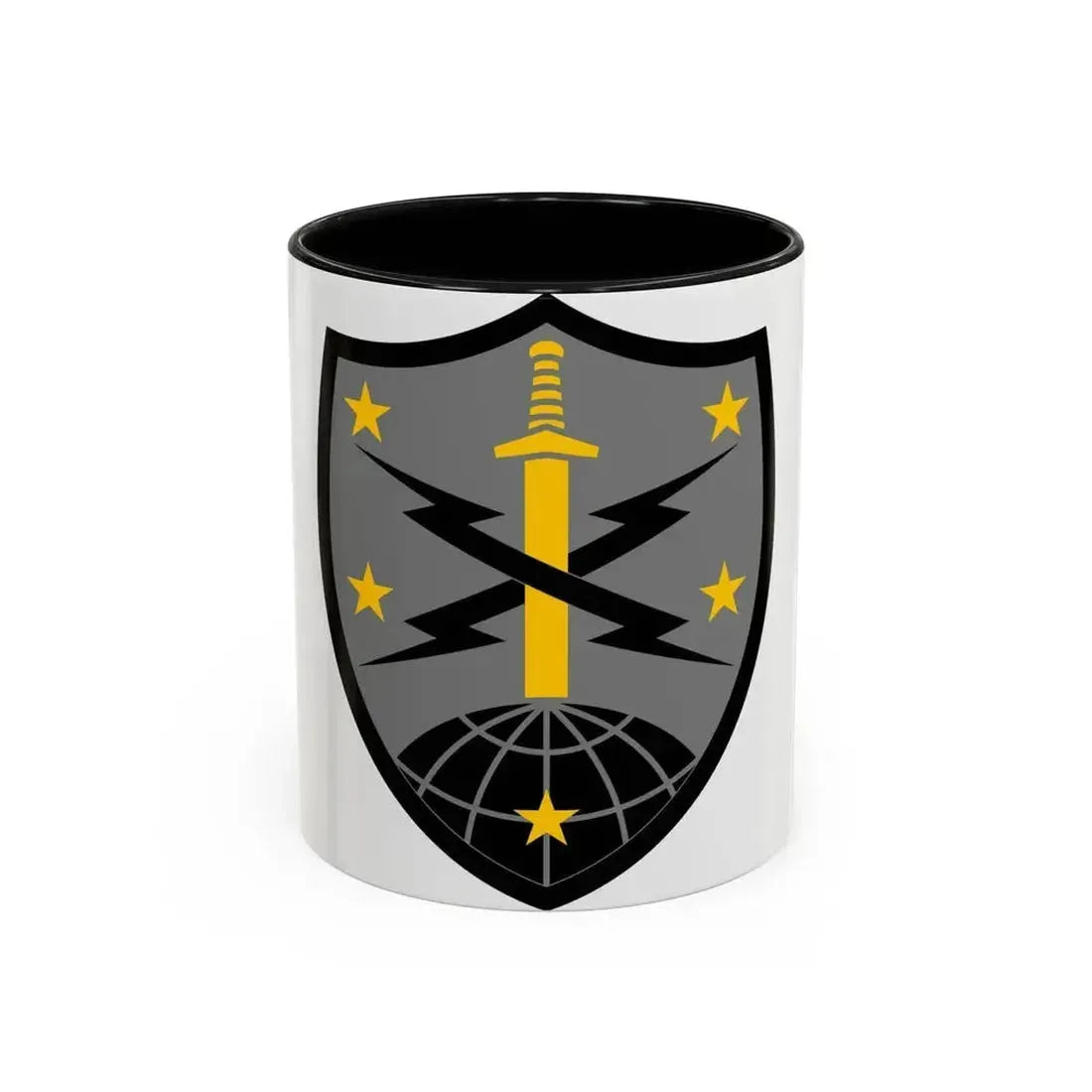91 Cyber Brigade 2 (U.S. Army) Accent Coffee Mug 11oz Black - Go Mug Yourself
