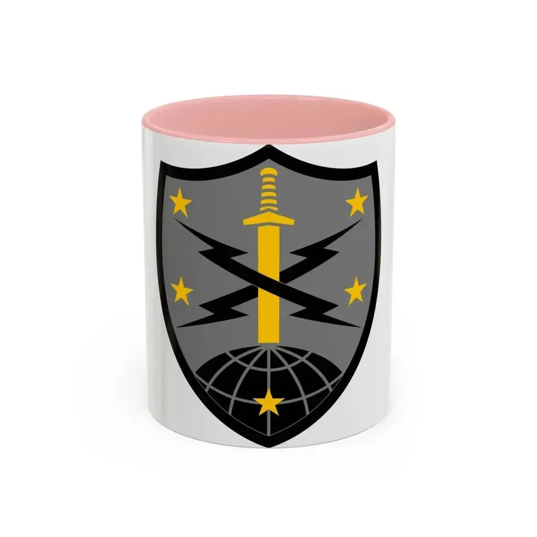 91 Cyber Brigade 2 (U.S. Army) Accent Coffee Mug 11oz Pink - Go Mug Yourself