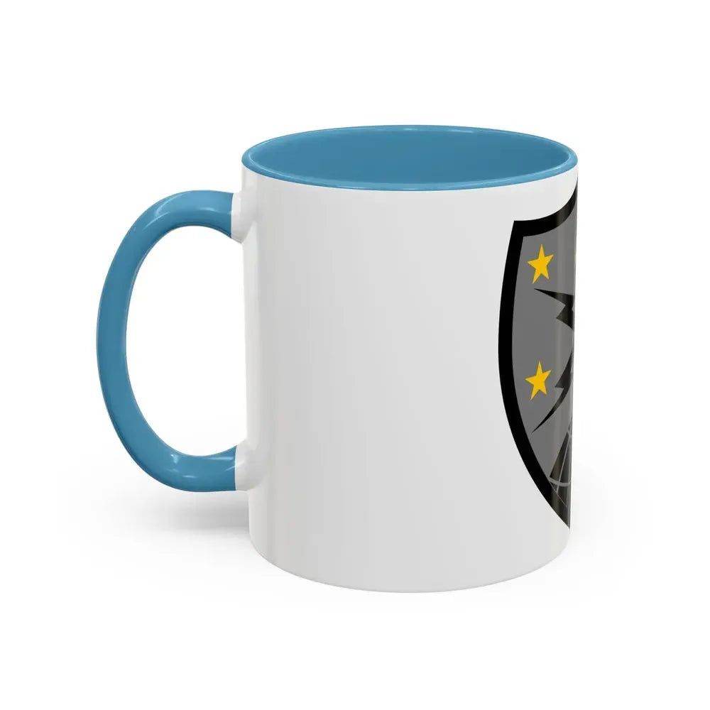 91 Cyber Brigade 2 (U.S. Army) Accent Coffee Mug - Go Mug Yourself