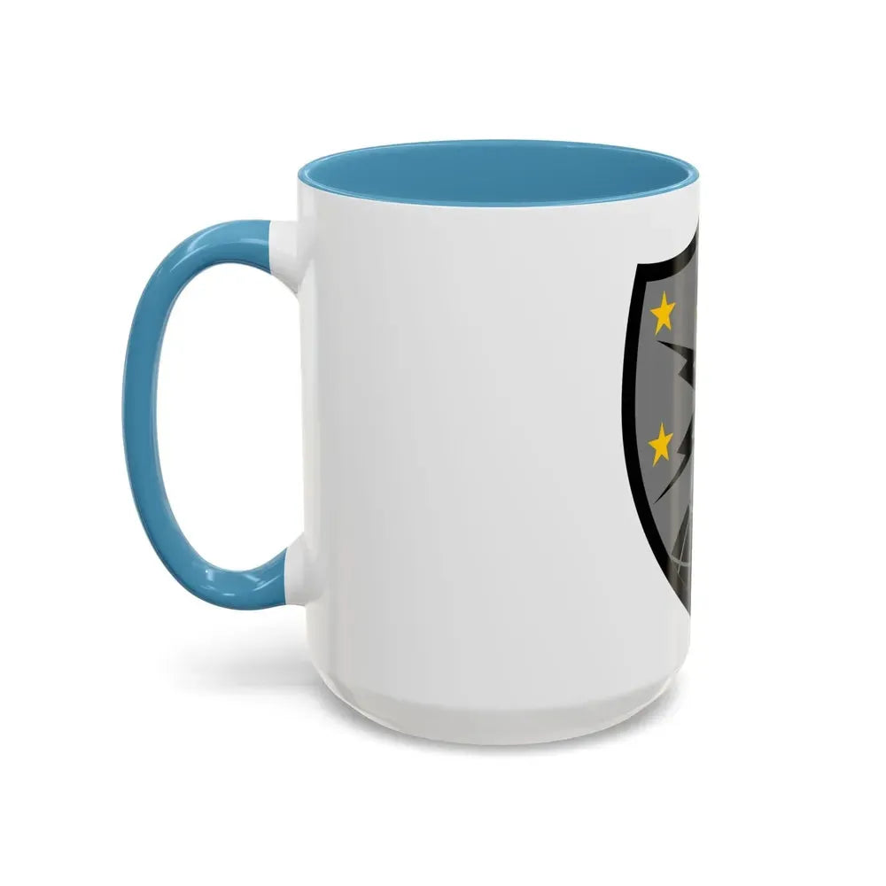 91 Cyber Brigade 2 (U.S. Army) Accent Coffee Mug - Go Mug Yourself