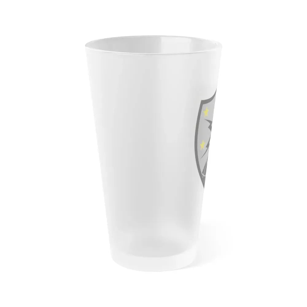 91 Cyber Brigade 2 (U.S. Army) Frosted Pint Glass 16oz - Go Mug Yourself