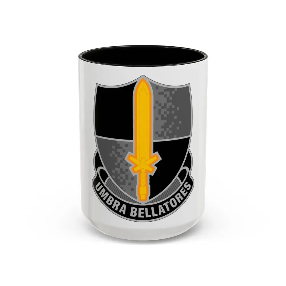 91 Cyber Brigade (U.S. Army) Accent Coffee Mug 15oz Black - Go Mug Yourself