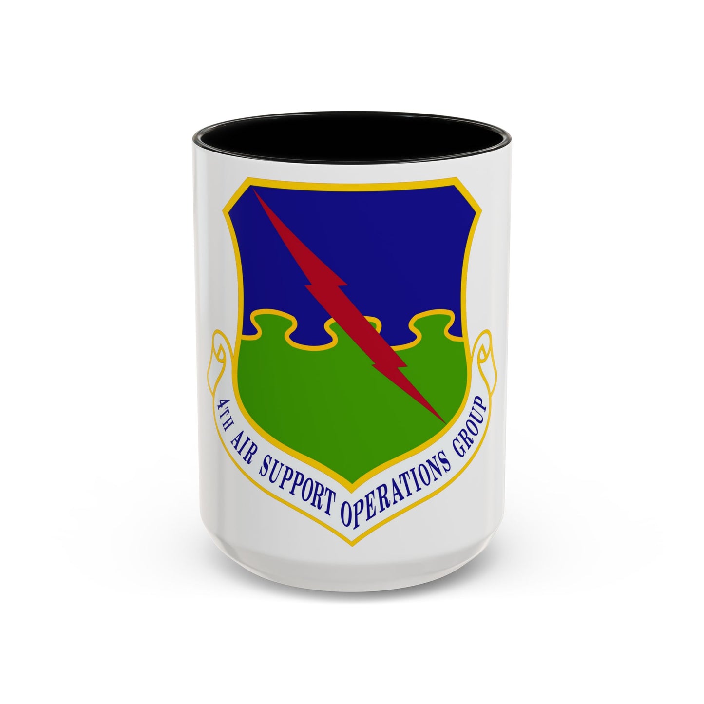 4 Air Support Operations Group USAFE (U.S. Air Force) Accent Coffee Mug