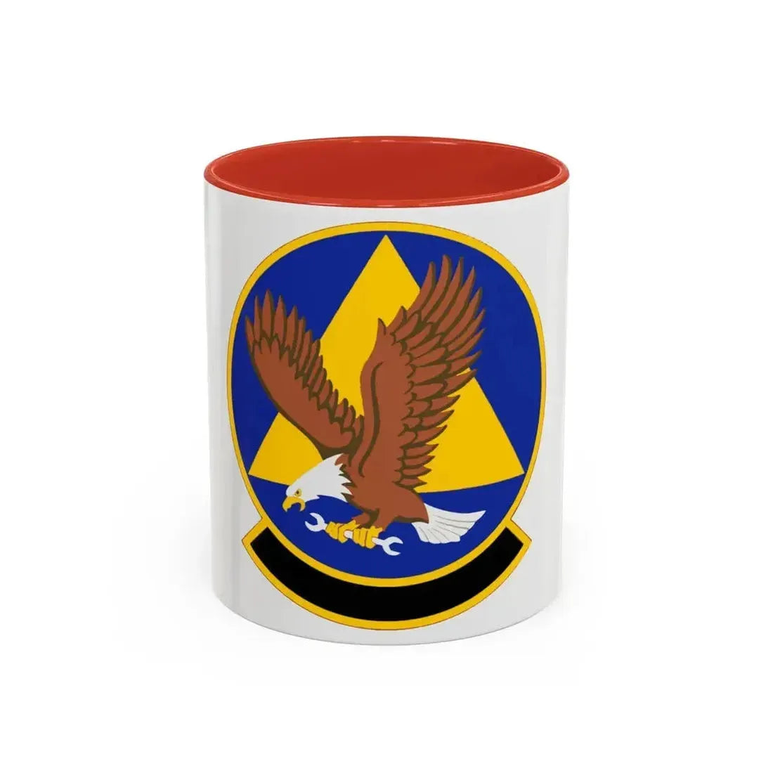 911 Maintenance Squadron AFRC (U.S. Air Force) Accent Coffee Mug 11oz Red - Go Mug Yourself