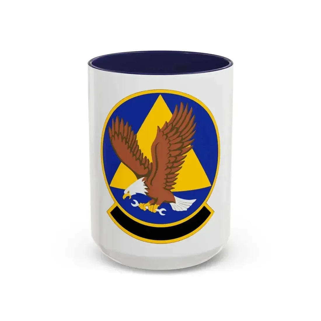 911 Maintenance Squadron AFRC (U.S. Air Force) Accent Coffee Mug 15oz Navy - Go Mug Yourself