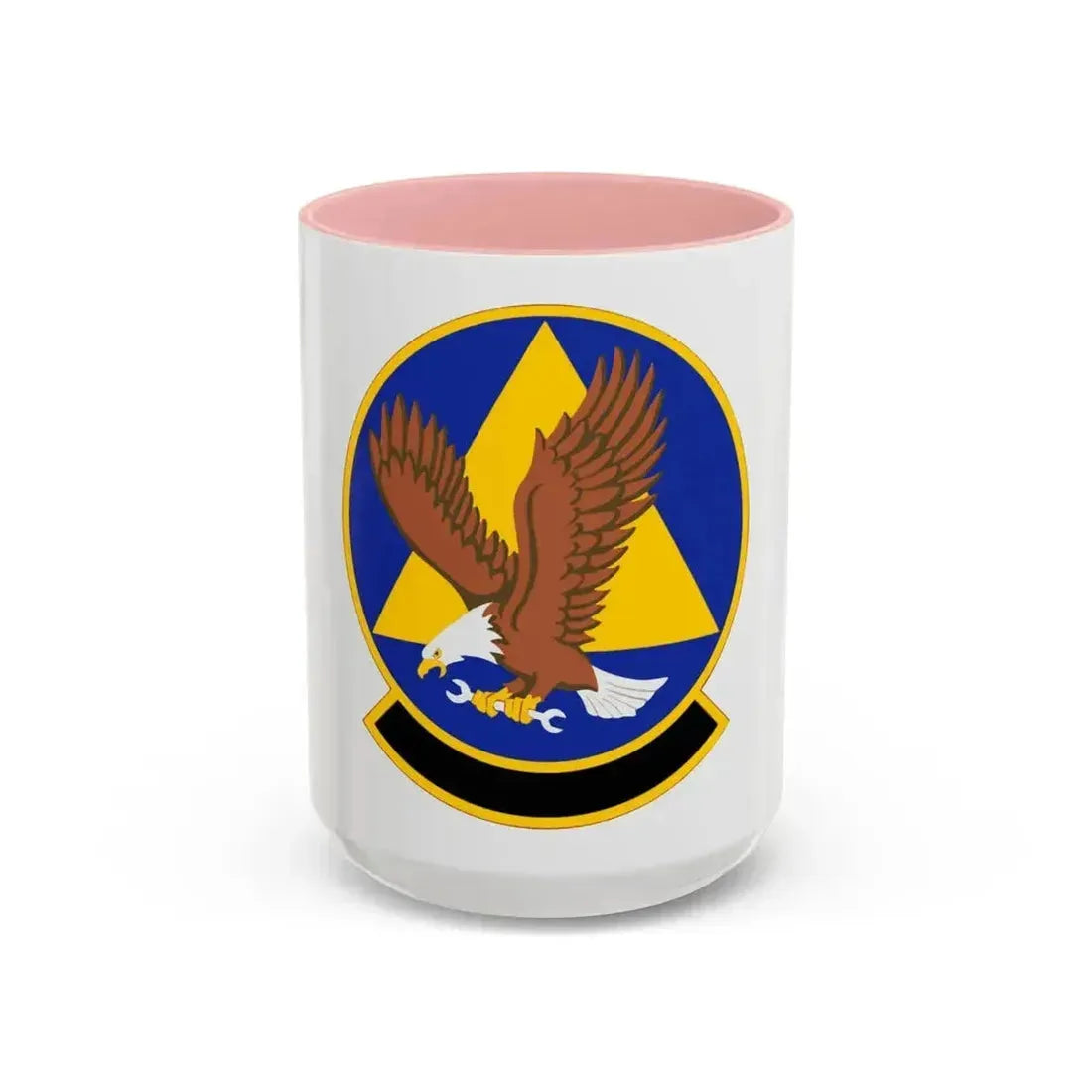 911 Maintenance Squadron AFRC (U.S. Air Force) Accent Coffee Mug 15oz Pink - Go Mug Yourself