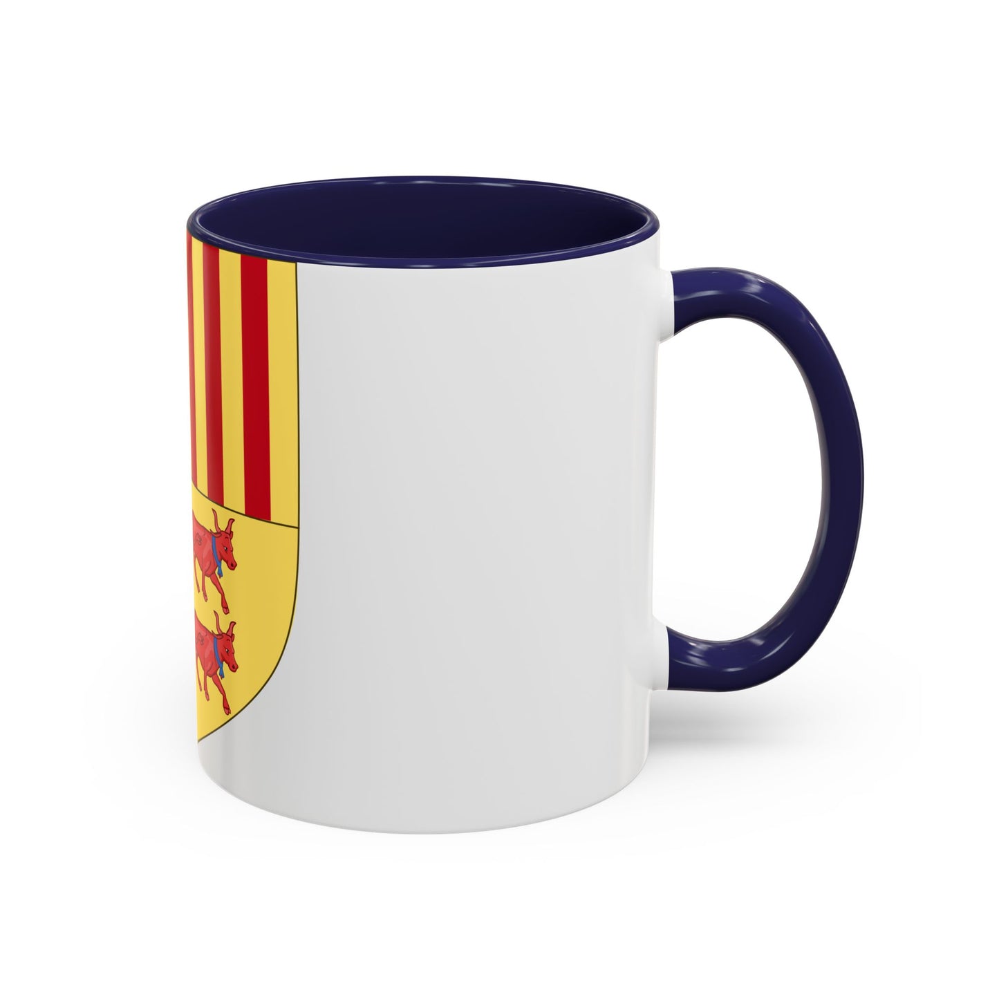 Coat of arms of Andorra (Before 16th Century) - Accent Coffee Mug