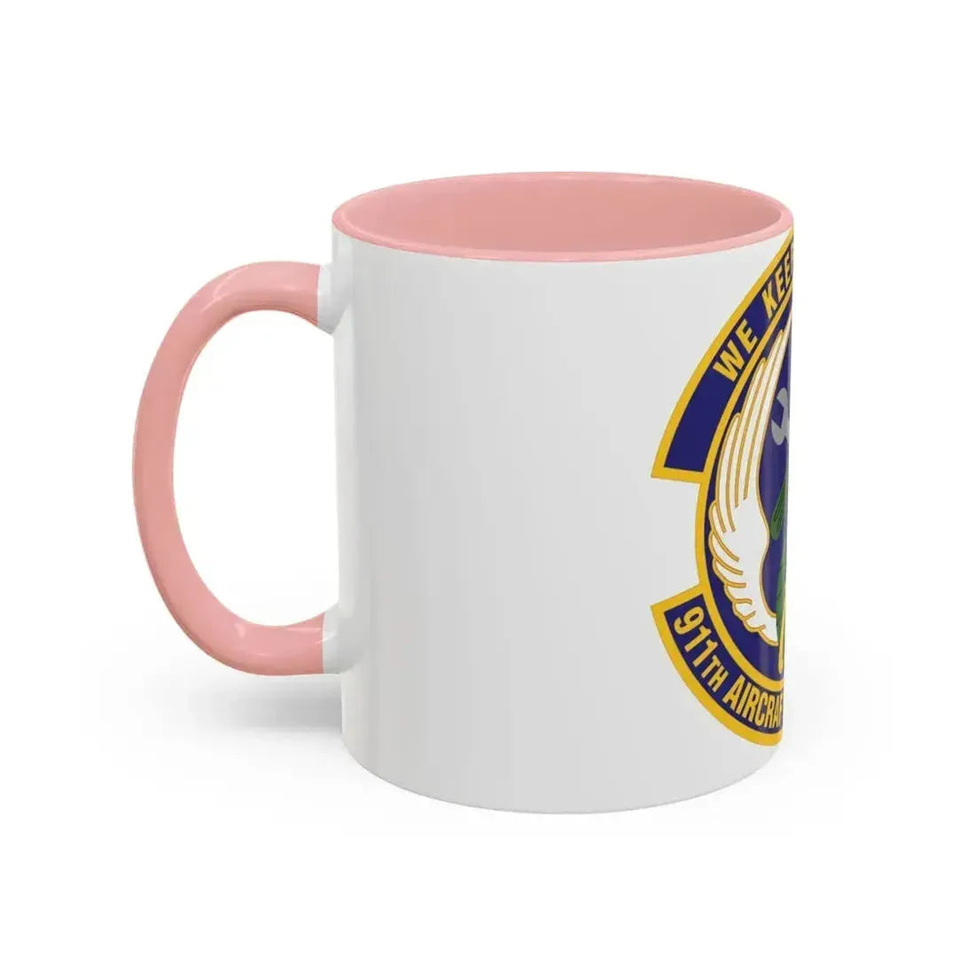 911th Aircraft Maintenance Squadron (U.S. Air Force) Accent Coffee Mug - Go Mug Yourself