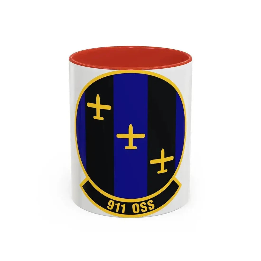 911th Operations Support Squadron (U.S. Air Force) Accent Coffee Mug 11oz Red - Go Mug Yourself