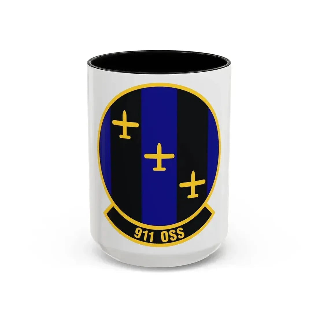 911th Operations Support Squadron (U.S. Air Force) Accent Coffee Mug 15oz Black - Go Mug Yourself