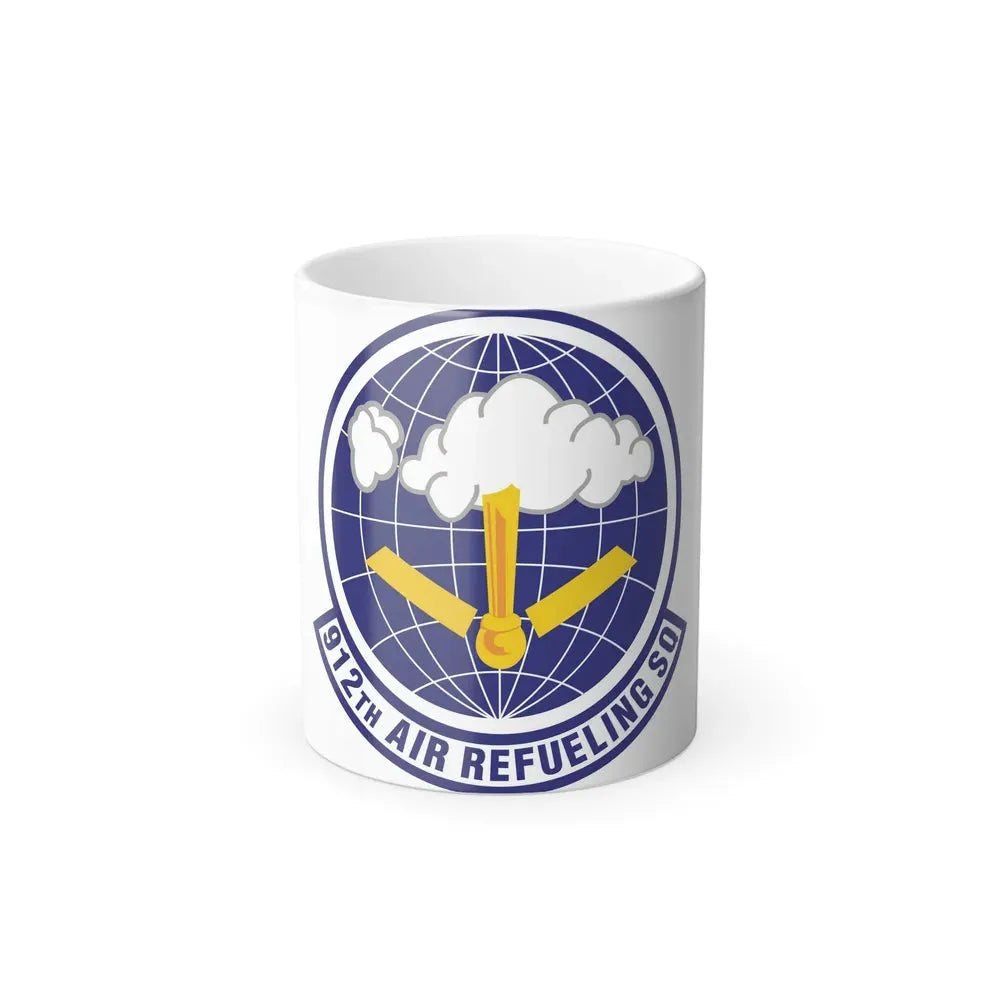 912th Air Refueling Squadron (U.S. Air Force) Color Changing Coffee Mug 11oz - Go Mug Yourself