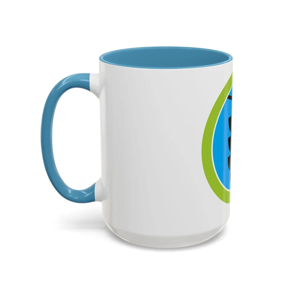 Traffic Safety (Boy Scout Merit Badge) Accent Coffee Mug-Go Mug Yourself