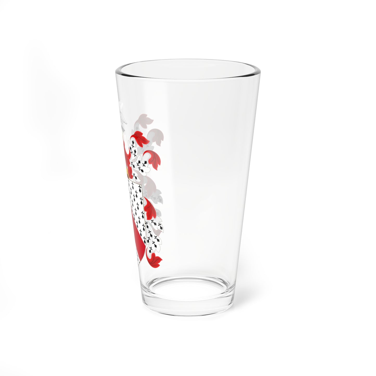 Coat of Arms of William Duer (United States) (Coat of Arms) Pint Glass 16oz