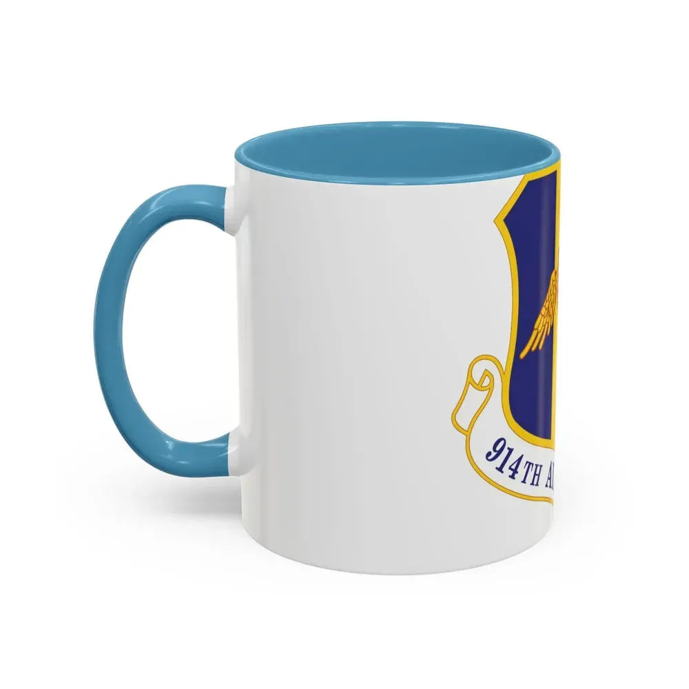 914th Airlift Wing (U.S. Air Force) Accent Coffee Mug - Go Mug Yourself