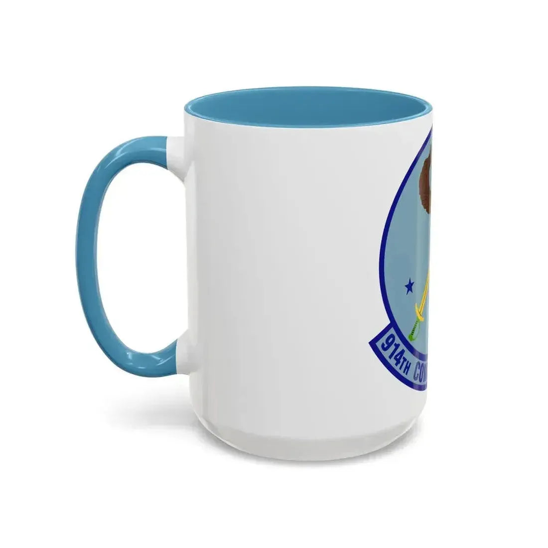914th Combat Communications Flight (U.S. Air Force) Accent Coffee Mug - Go Mug Yourself