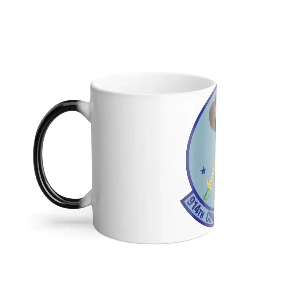 914th Combat Communications Flight (U.S. Air Force) Color Changing Coffee Mug - Go Mug Yourself