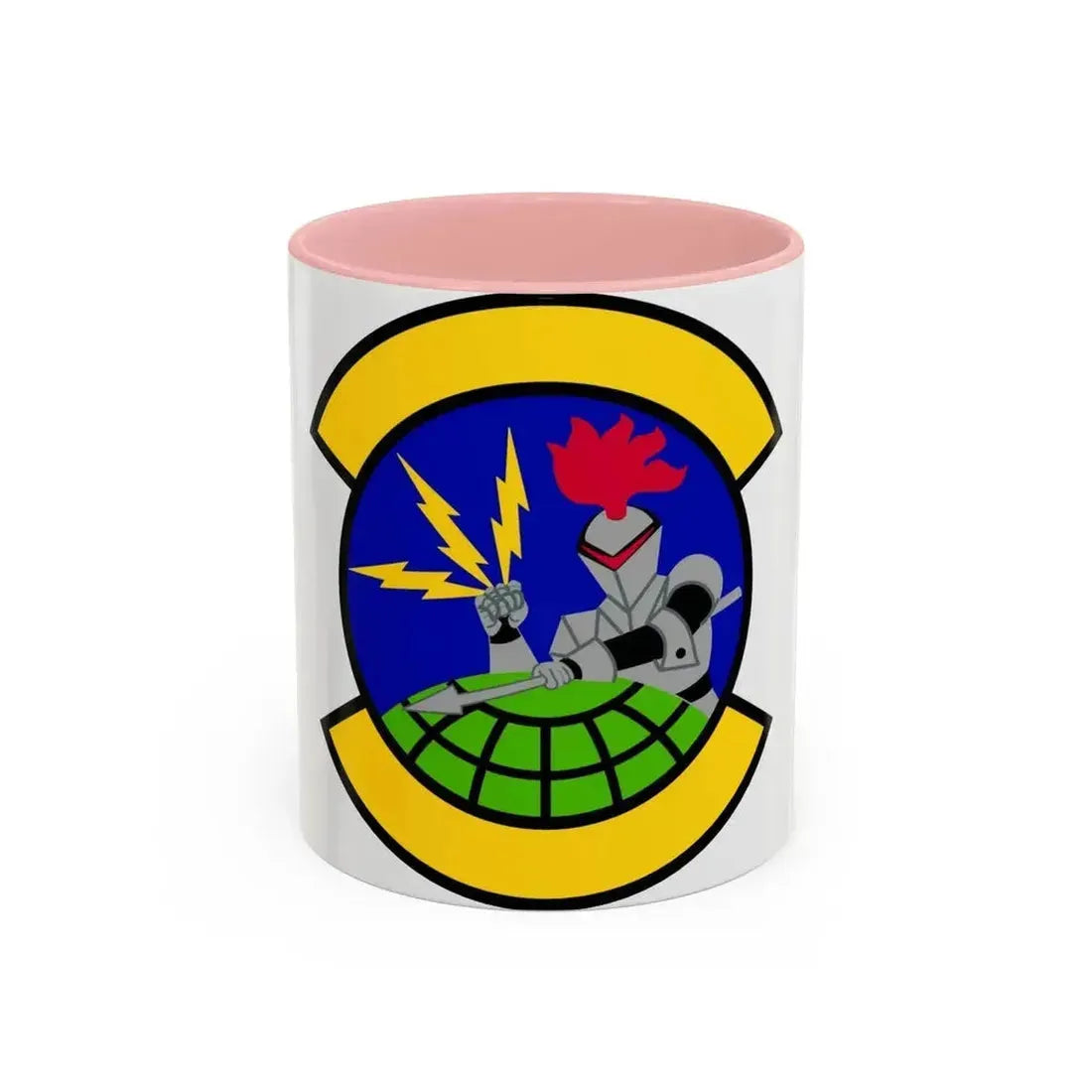 916 Maintenance Squadron AFRC (U.S. Air Force) Accent Coffee Mug 11oz Pink - Go Mug Yourself