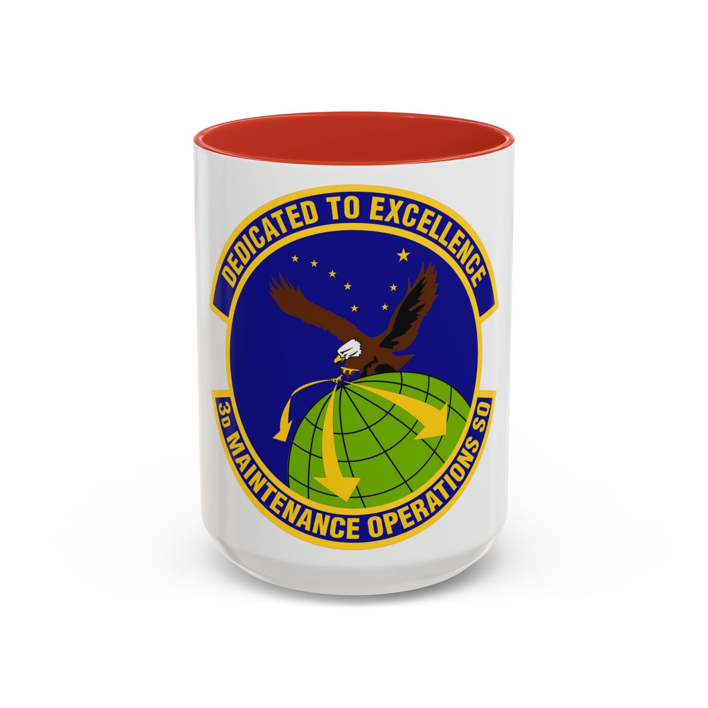 3d Maintenance Operations Squadron (U.S. Air Force) Accent Coffee Mug
