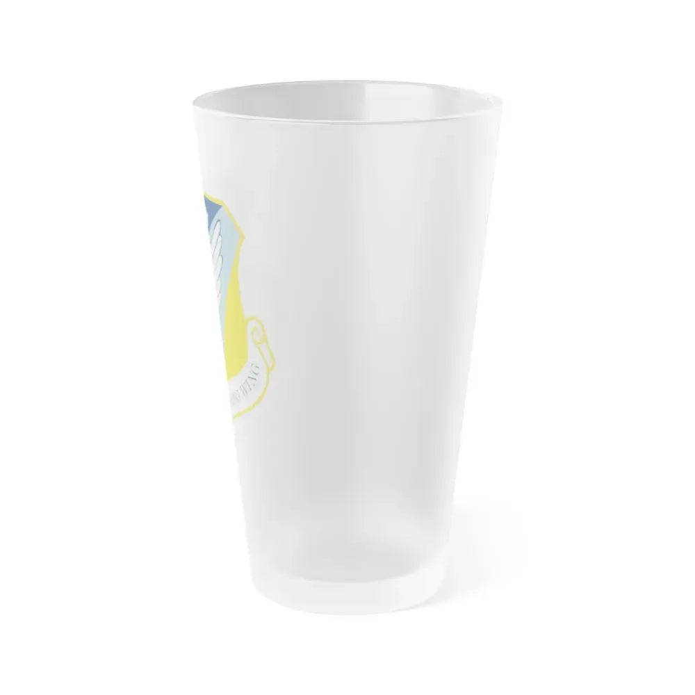 916th Air Refueling Wing (U.S. Air Force) Frosted Pint Glass 16oz - Go Mug Yourself