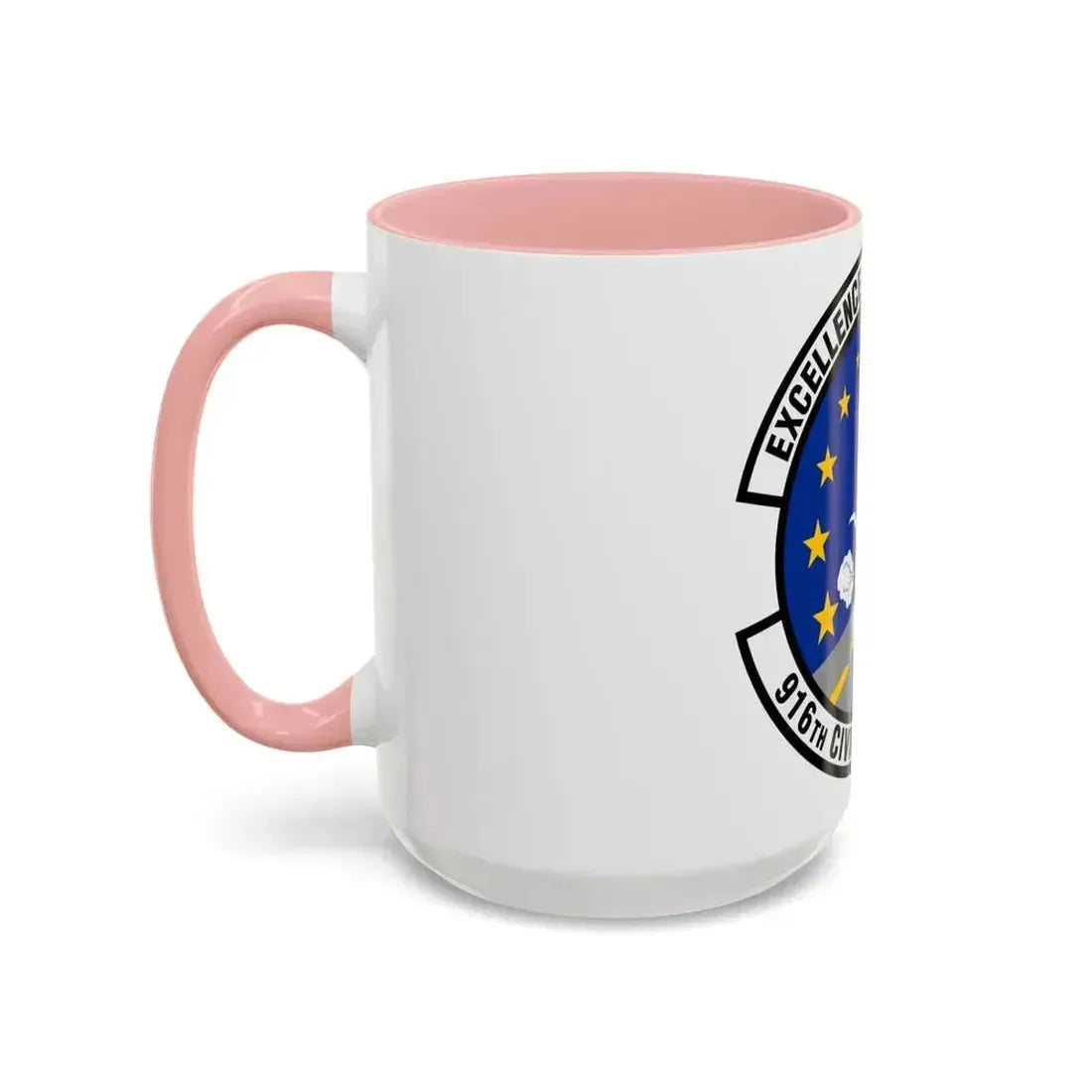 916th Civil Engineer Squadron (U.S. Air Force) Accent Coffee Mug - Go Mug Yourself
