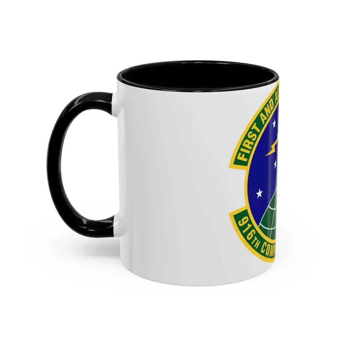 916th Communications Squadron (U.S. Air Force) Accent Coffee Mug - Go Mug Yourself
