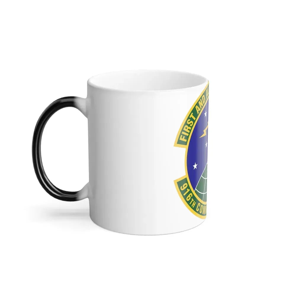 916th Communications Squadron (U.S. Air Force) Color Changing Coffee Mug - Go Mug Yourself
