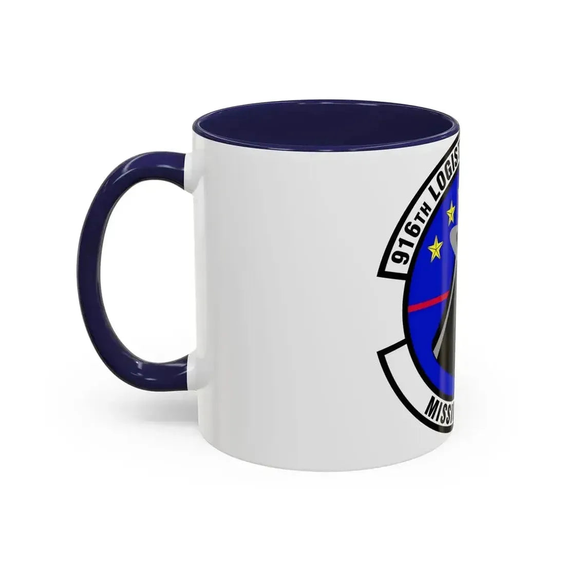 916th Logistics Support Squadron (U.S. Air Force) Accent Coffee Mug - Go Mug Yourself