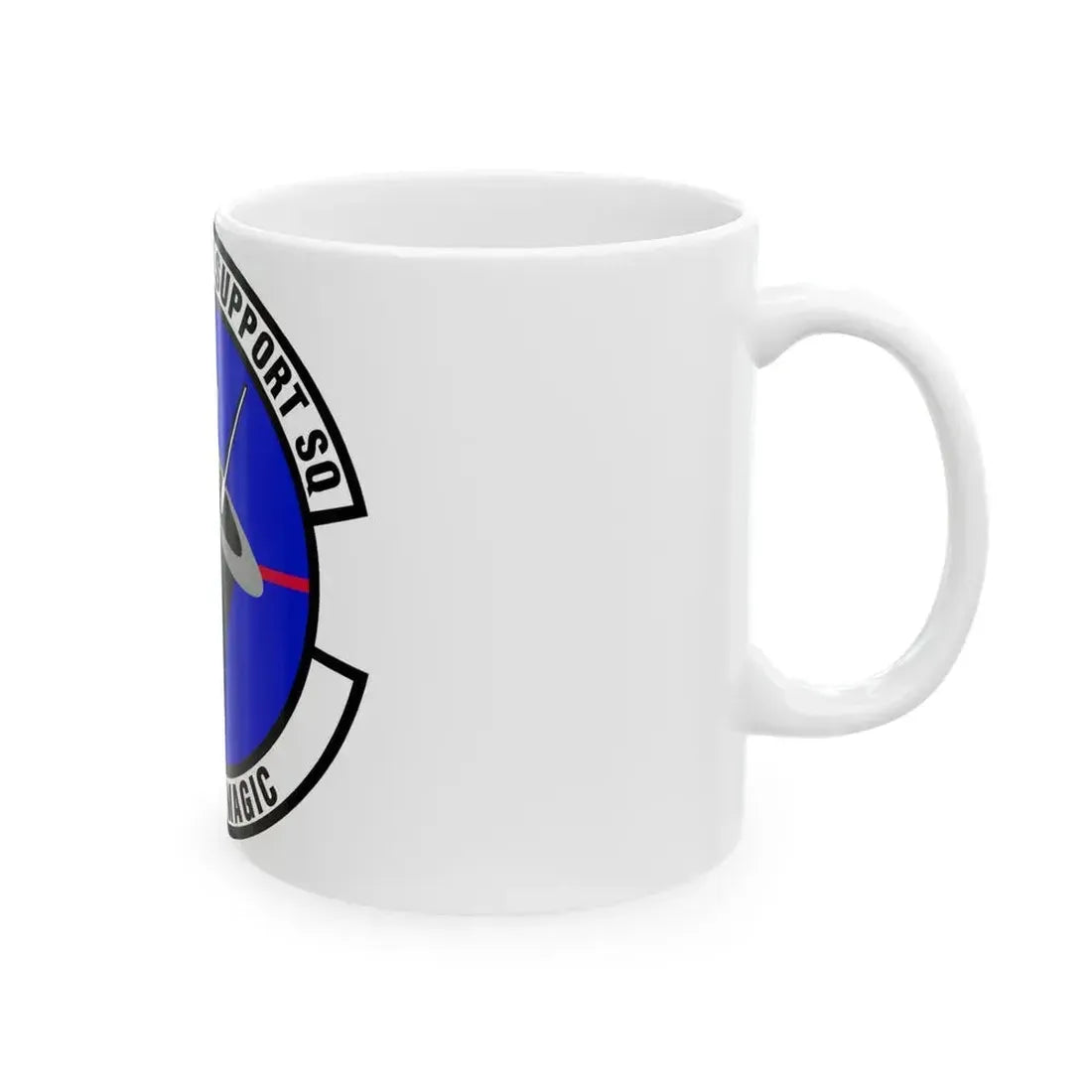 916th Logistics Support Squadron (U.S. Air Force) White Coffee Mug - Go Mug Yourself