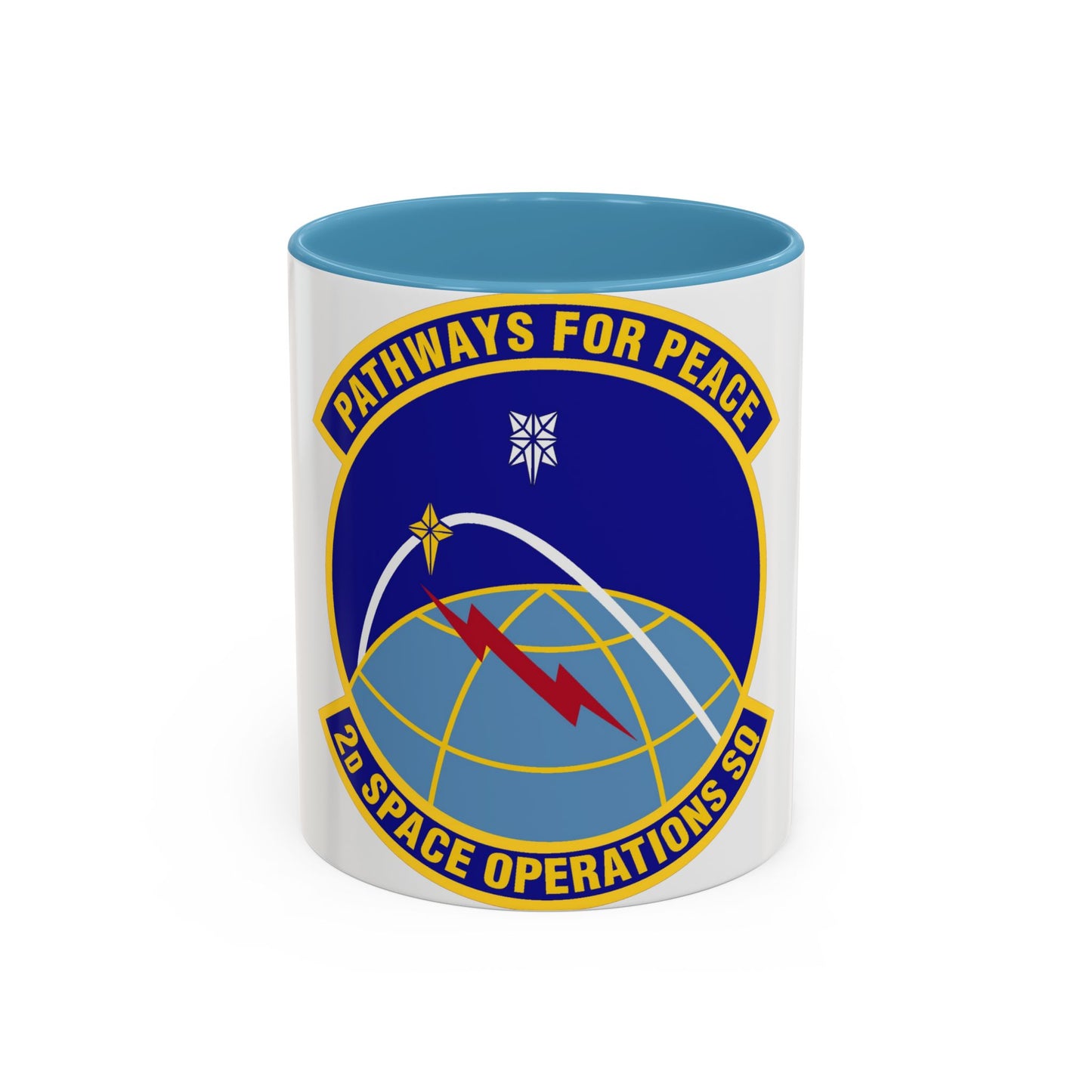 2d Space Operations Squadron (U.S. Air Force) Accent Coffee Mug