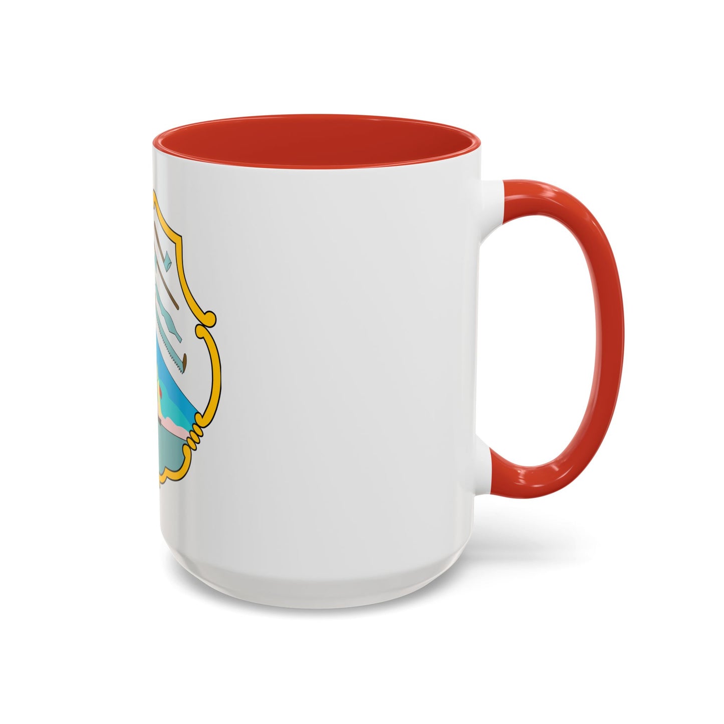 Coat of arms of British Honduras (1819-1907) - Accent Coffee Mug