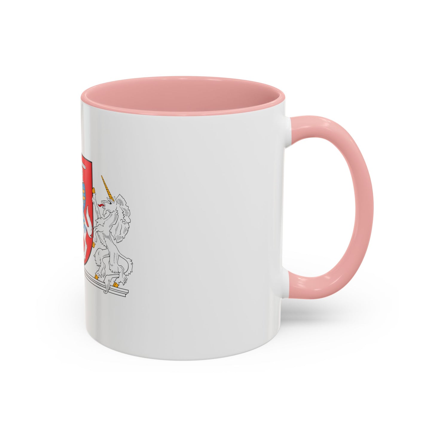Coat of arms of the President of Lithuania - Accent Coffee Mug