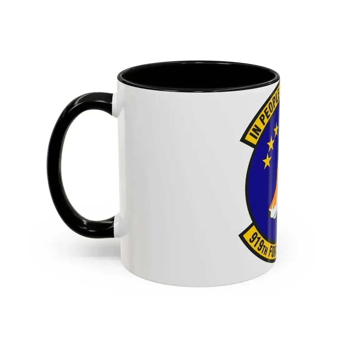 919th Force Support Squadron (U.S. Air Force) Accent Coffee Mug - Go Mug Yourself