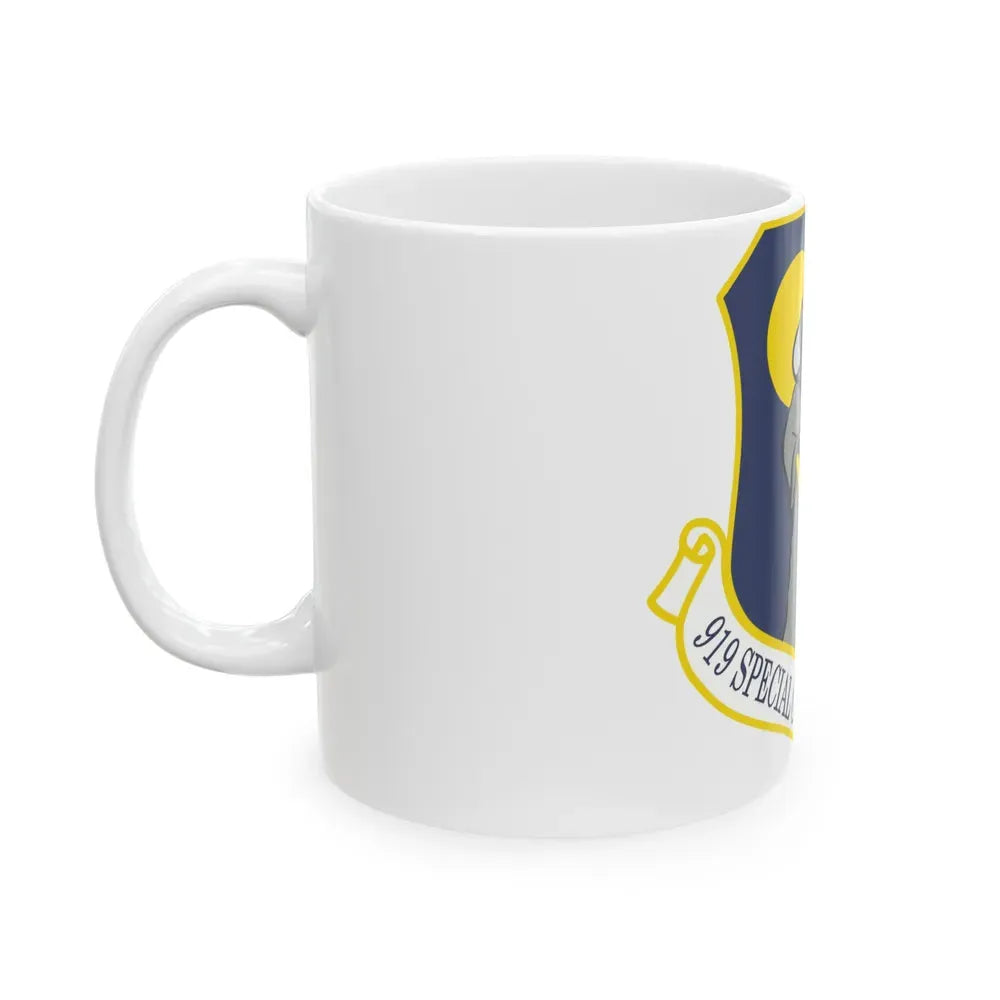 919th Special Operations Wing (U.S. Air Force) White Coffee Mug - Go Mug Yourself
