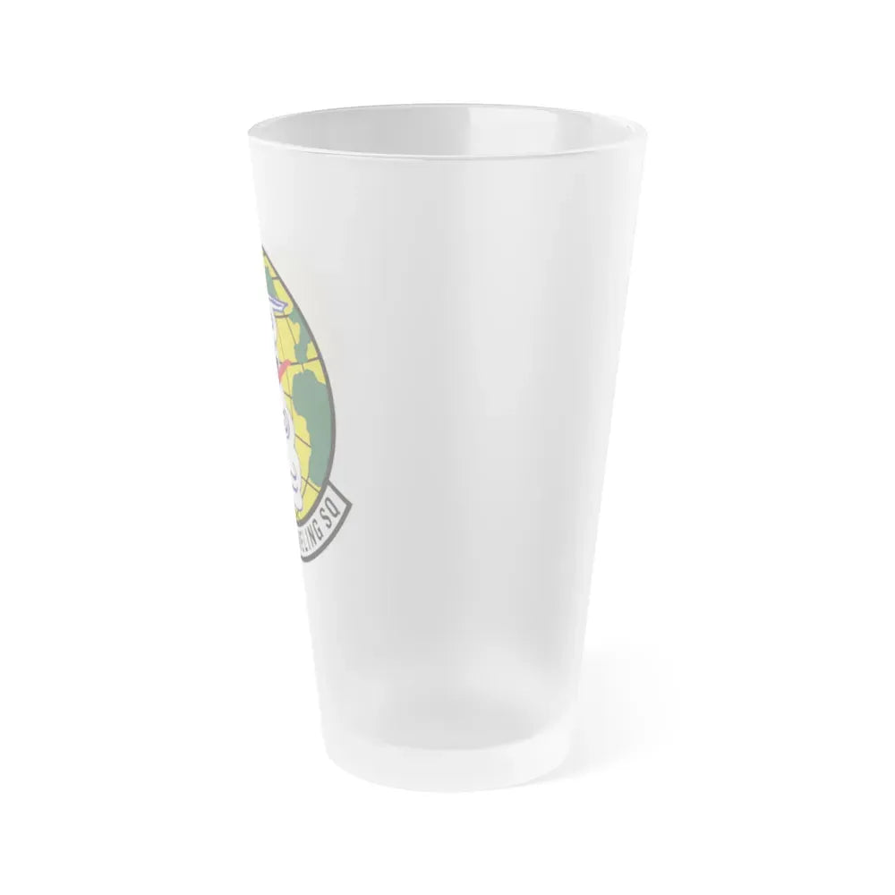 91st Air Refueling Squadron (U.S. Air Force) Frosted Pint Glass 16oz - Go Mug Yourself