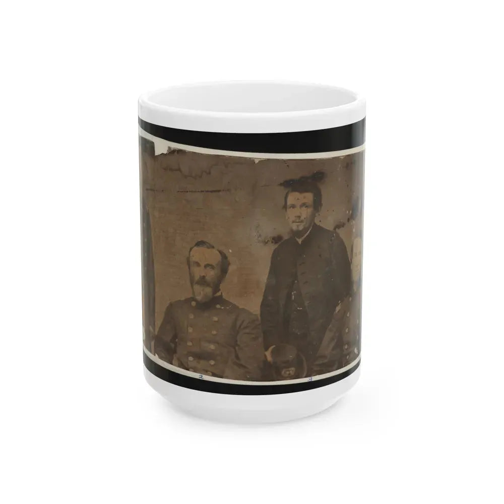 91st New York Volunteers (U.S. Civil War) White Coffee Mug 15oz - Go Mug Yourself